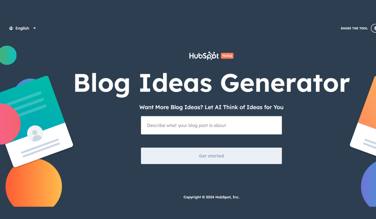 HubSpot Blog Ideas Generator
