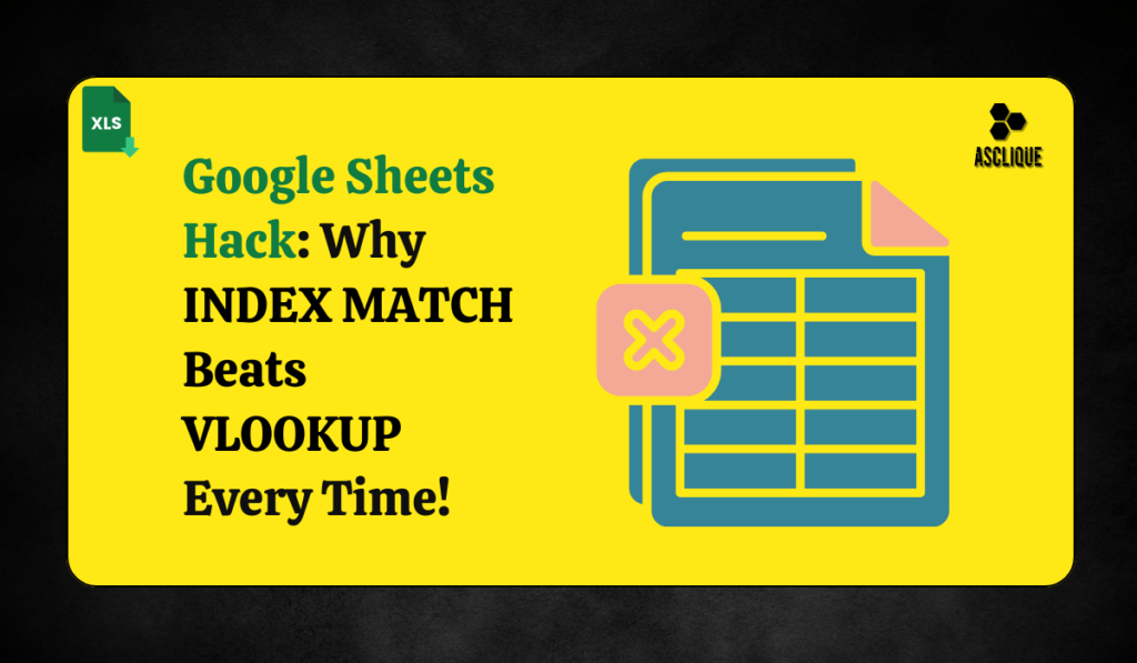 index match google sheets