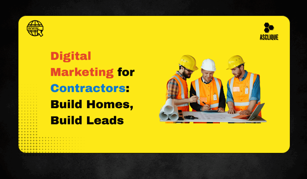 Digital marketing for contractors