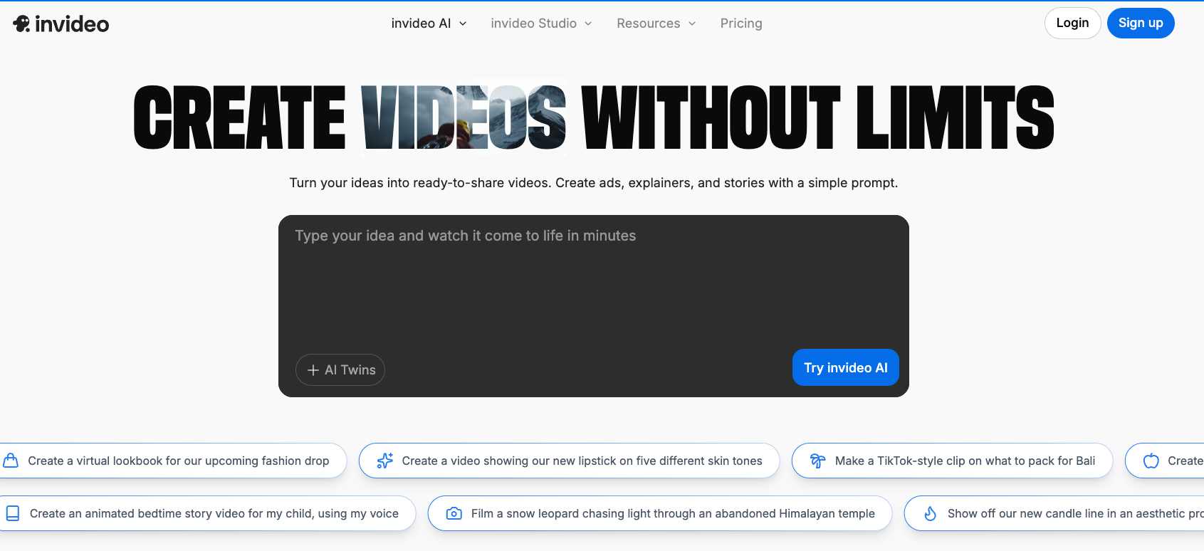 Google Veo 3.1 in Invideo