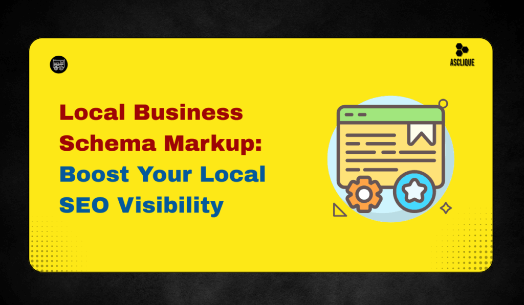 Local business schema markup