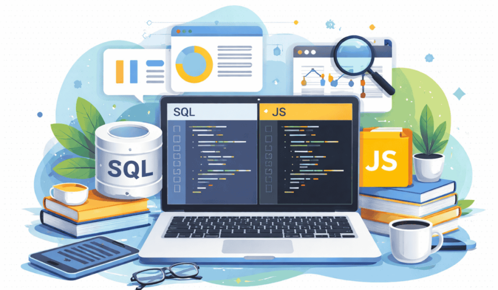 Courses with Guided Projects to Learn SQL Programming and JavaScript in 2026