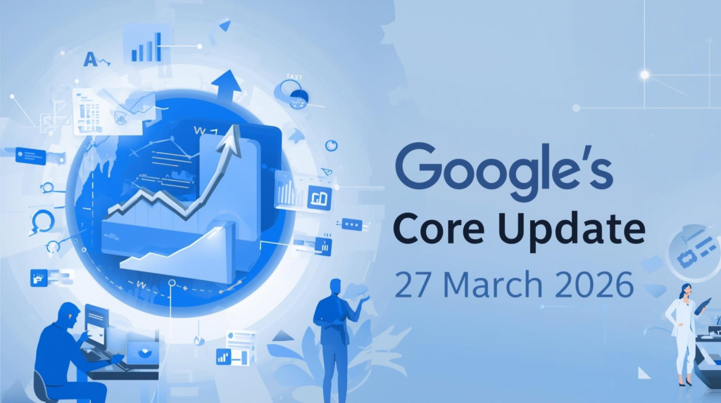 Google's March Core Update on 27 March 2026