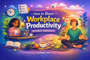 How to Boost Workplace Productivity Without Burnout