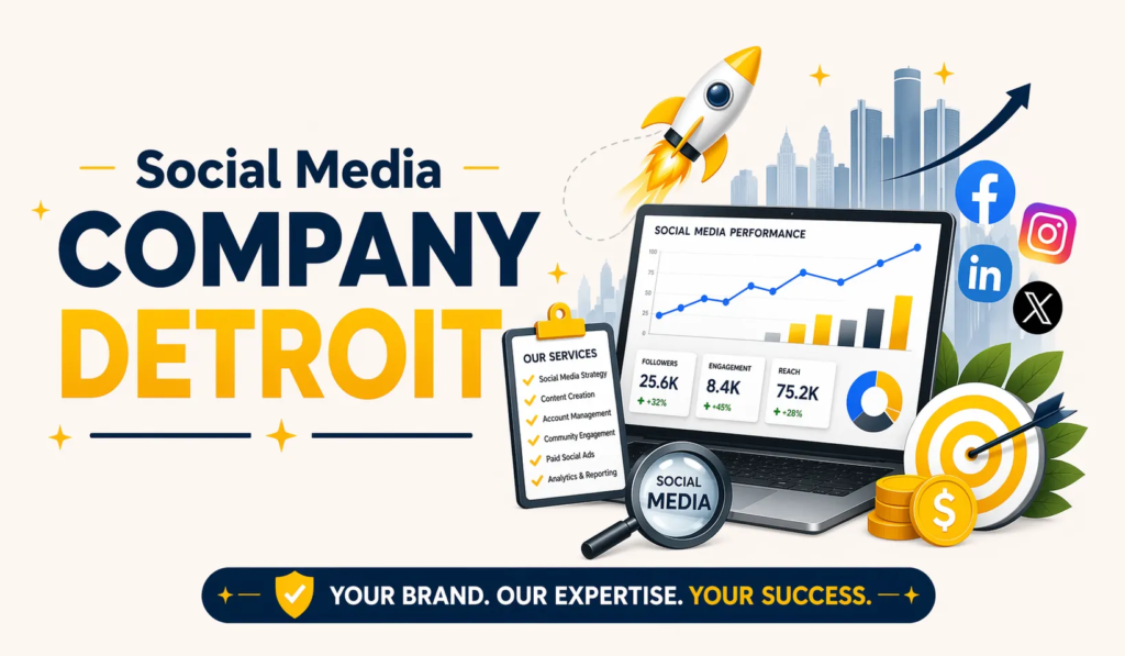 social media company detroit_