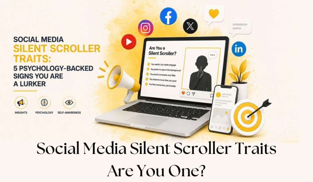 social media silent scroller traits