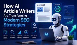 How AI Article Writers Are Transforming Modern SEO Strategies