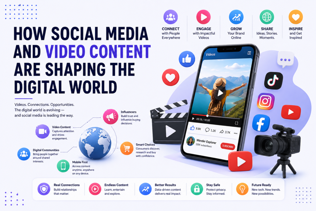 How Social Media And Video Content Are Shaping The Digital World