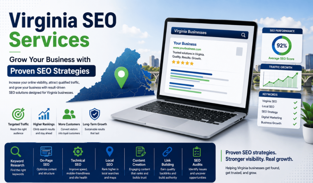 Virginia SEO Services: Grow Your Business with Proven SEO Strategies