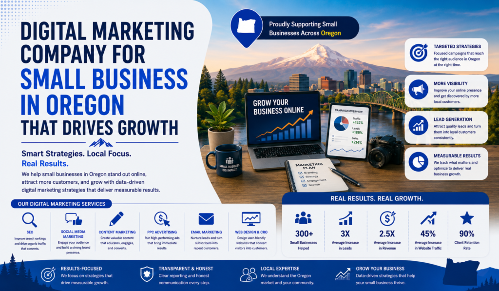 digital marketing company for small business in Vermont