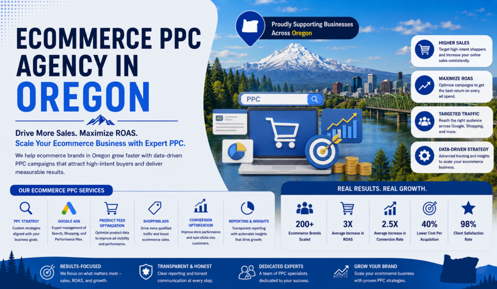 ecommerce ppc agency Oregon