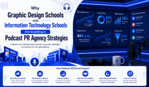 Why Graphic Design Schools and Information Technology Schools Are Investing in Podcast PR Agency Strategies