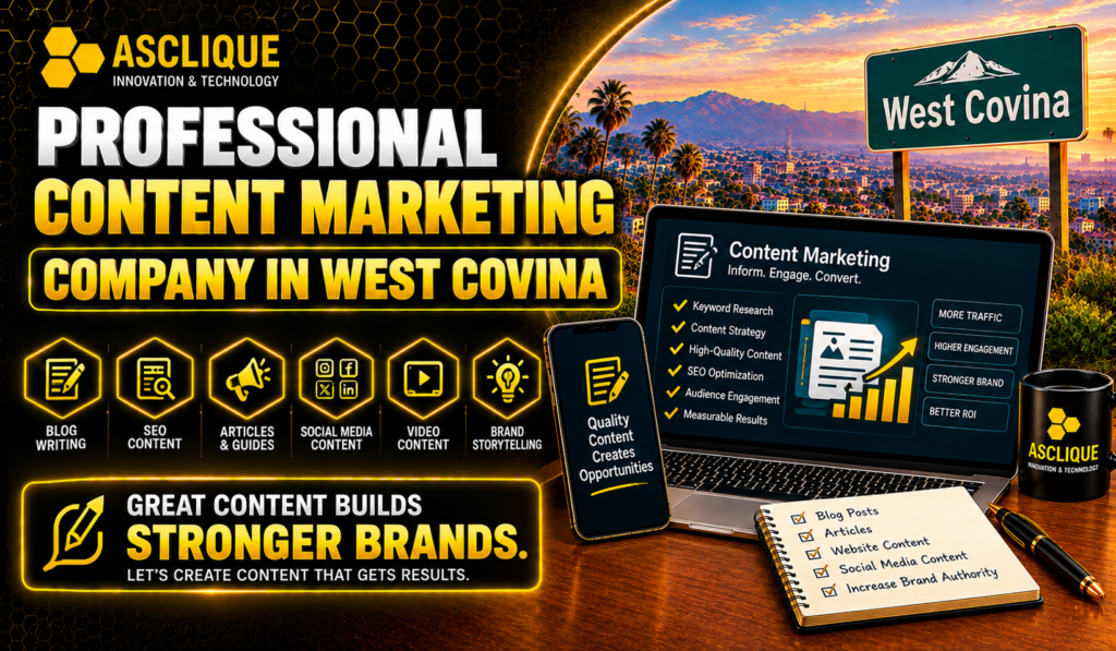 Content Marketing Company in West Covina