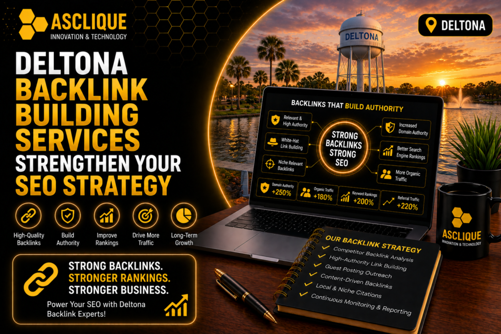 Deltona backlink building services