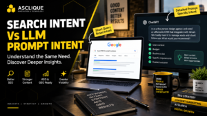 Search Intent vs LLM Prompt Intent: What SEO Students and Marketers Need to Know
