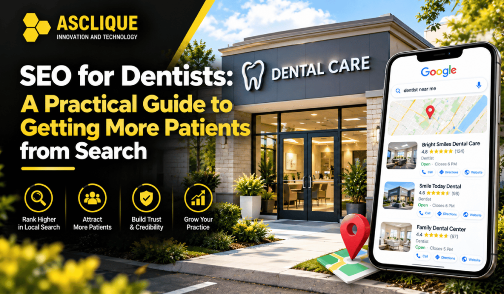 SEO for dentists — local search strategy to get more patients.