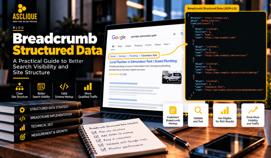 Breadcrumb Structured Data